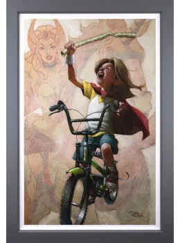 Fly Swift Wind Fly - Canvas - Framed