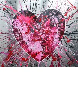 Forevermore - Original On Aluminium - Black Framed