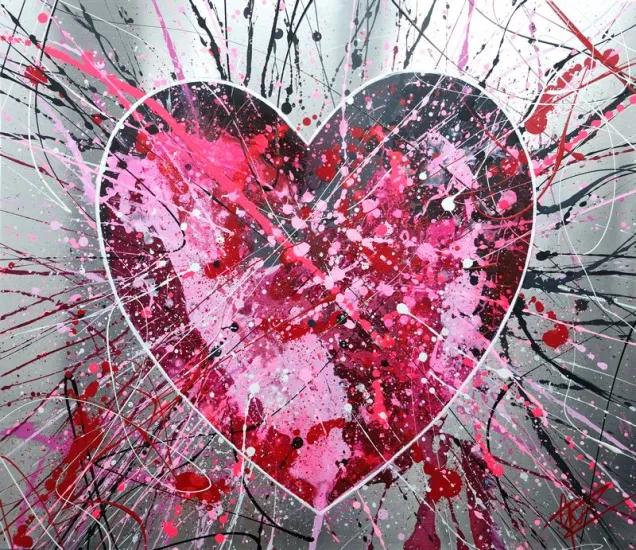 Forevermore - Original On Aluminium - Black Framed Forevermore - Original On Aluminium - Black Framed