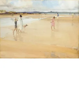 Fun On The Sands, Bamburgh - Mounted