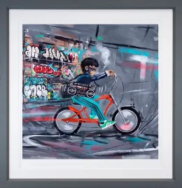 Ghetto Lowrider - Grey Framed