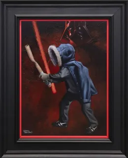 Go Dark - Canvas - Framed