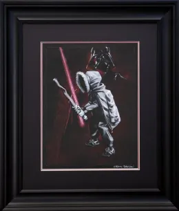 Go Dark - Sketch - Black Framed