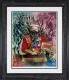 God Save The King - Black Ornate Framed