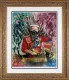 God Save The King - Gold Ornate Framed