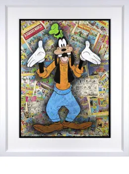 Grab A Goober - White Framed