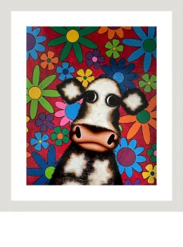 Happy Days - White Framed
