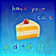 Have Your Cake - Paper - White Framed