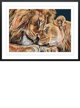 Head Over Heels - Bonded Paper Deluxe - Framed