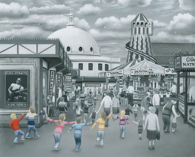 Just Like The Spanish City To Me - Canvas