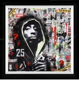 Hit 'Em Up - Black Framed