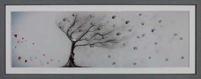 Hold On - Grey Framed Hold On - Grey Framed
