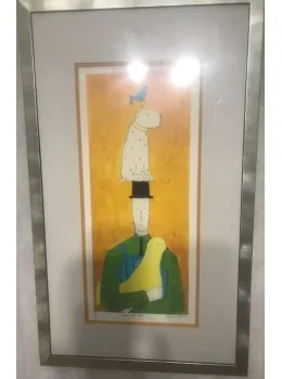 Holding The Bird - Print only