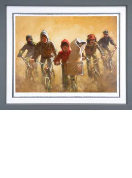 Home Time - Grey Framed