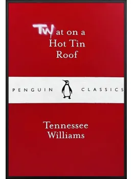 Hot Tin Roof - Original - Black Framed