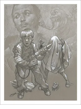 I Ain't Afraid of No Ghost - Sketch - Print only