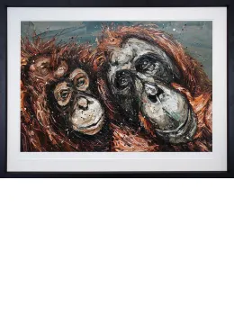 I Wanna Be Like You - Artist Proof Black Framed