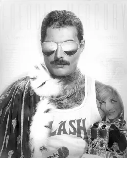 I Want It All (Black & White) - Mounted