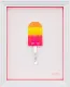 Ice Ice Baby (Pink Border) - Original - Framed