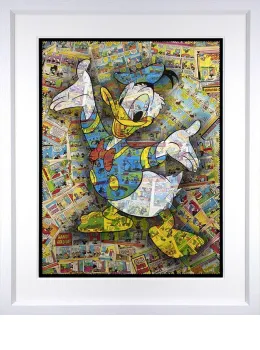 I'll Play Along - White Framed