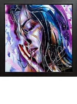 In Dreams - Original - Black Framed - Framed Box Canvas