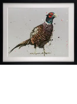 Jack The Pheasant - Artist Proof Black Framed