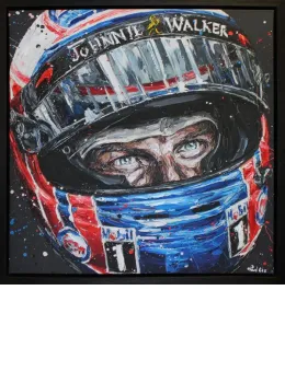 Jenson 2016 - Canvas - Black Framed - Framed Box Canvas