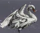 John The Swan - Mounted