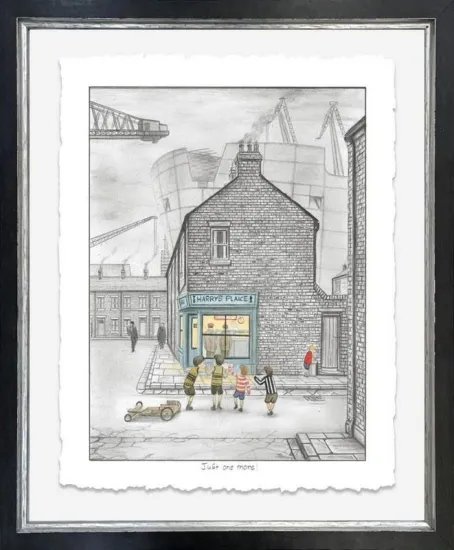 Just One More! - Deluxe Sketch - Framed