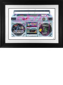 Keepin' It Old Skool - Black Framed