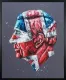 King Jack - Canvas - Black Framed - Framed Box Canvas