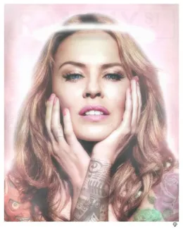 Kylie Minogue (Colour) - Mounted