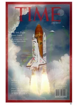 Last Flight From Earth - Mounted