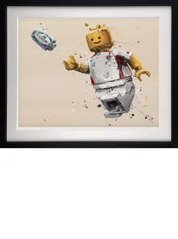 Lawrence Dallego - Artist Proof Black Framed