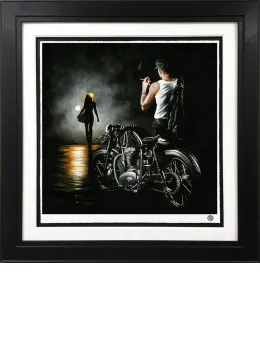 Leave The Motor Running - Black Framed
