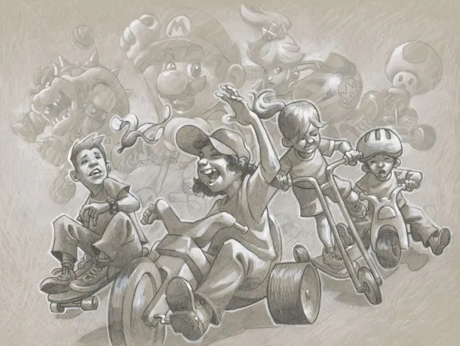 Let's A Go - Sketch