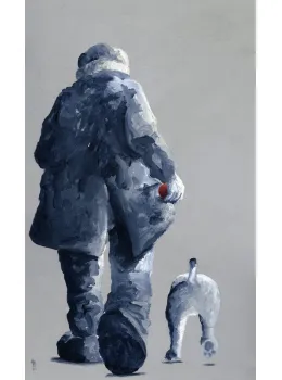 Let's Go For A Walk - Mounted