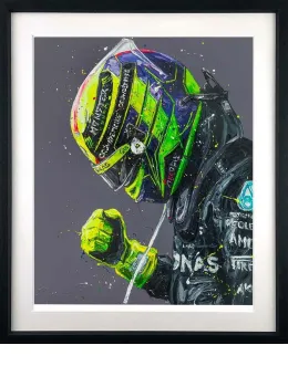 Lewis 2023 - Artist Proof Black Framed
