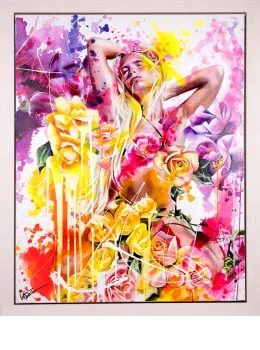 Liberty - Original - Framed - Framed Box Canvas