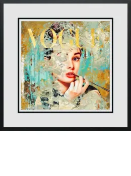 Life Is A Party, Dress For It - Paper - Black Framed