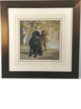 Lifelong Companions - Original - Bronze Framed