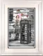 London's Calling - Ma'am - White Framed