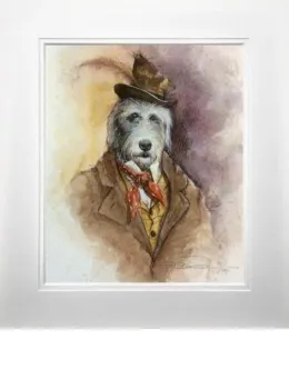 Looking Regal - Original - Framed