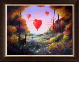 Love Is In The Air - Framed