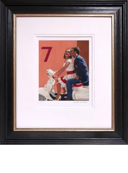 Love Italia - Black Framed