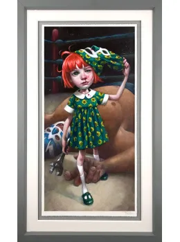 Luck Loves The Fearless - Grey Framed
