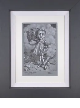 Make Your Own Kind Of Music - Sketch - Framed