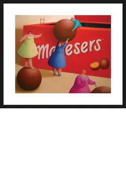 Malteasing (Maltesers) - Framed