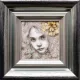 Marguerite - Silver-Blue Framed