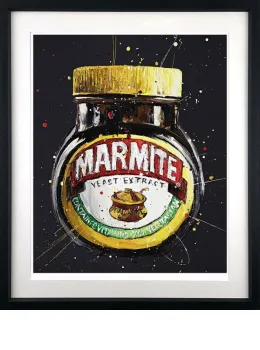 Marmite - Artist Proof Black Framed